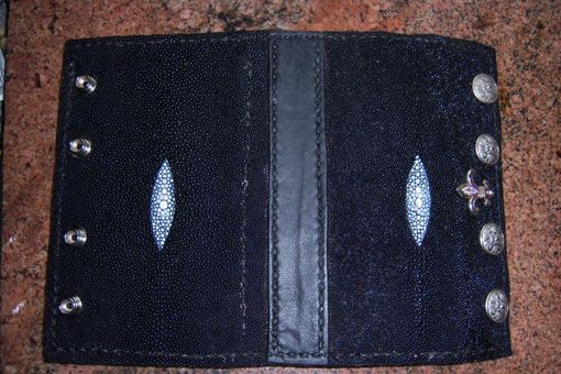 Custom Made Stingray Skin Lady Wallet