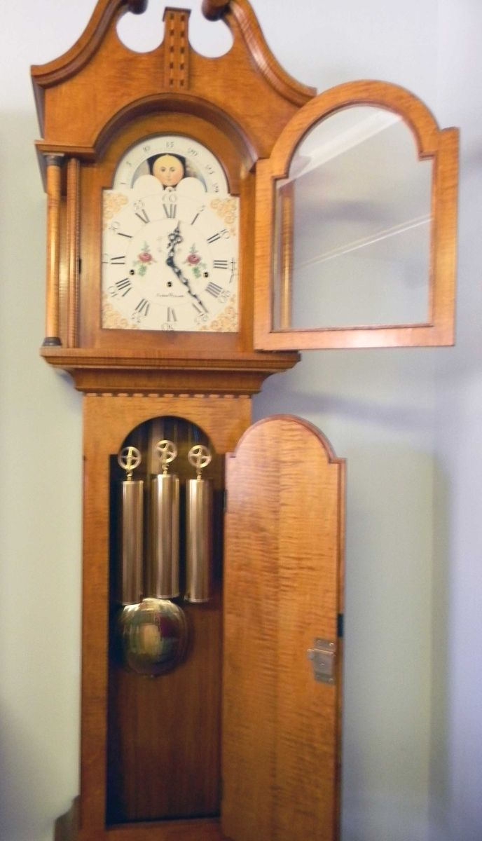 Hand Made Federal Style Grandfather Clock - Reproduction By Ed 