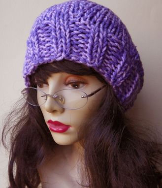 Custom Made The Winterberry Hat In Plum Purple