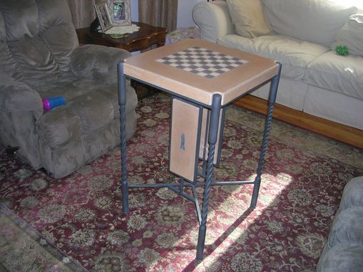 Custom Made Chess Table
