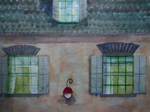 Custom Made Home, House Portrait, Real Estate Illustration, Oil Or Watercolor Painting, Wall Art, Home Decor,