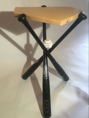 Custom Made Baseball End Table