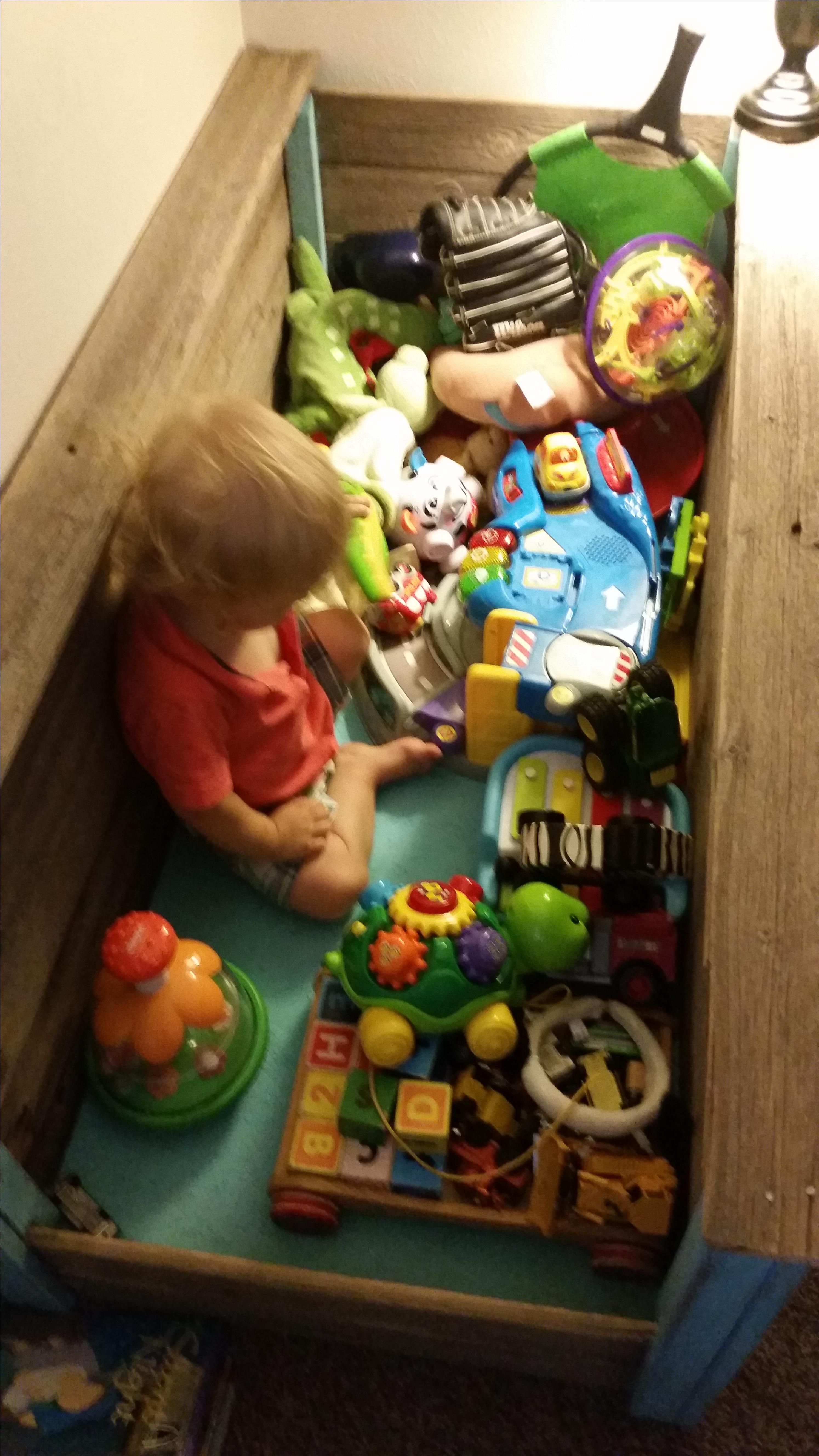 Buy Custom Made Toy Box, made to order from Cowboy Creation