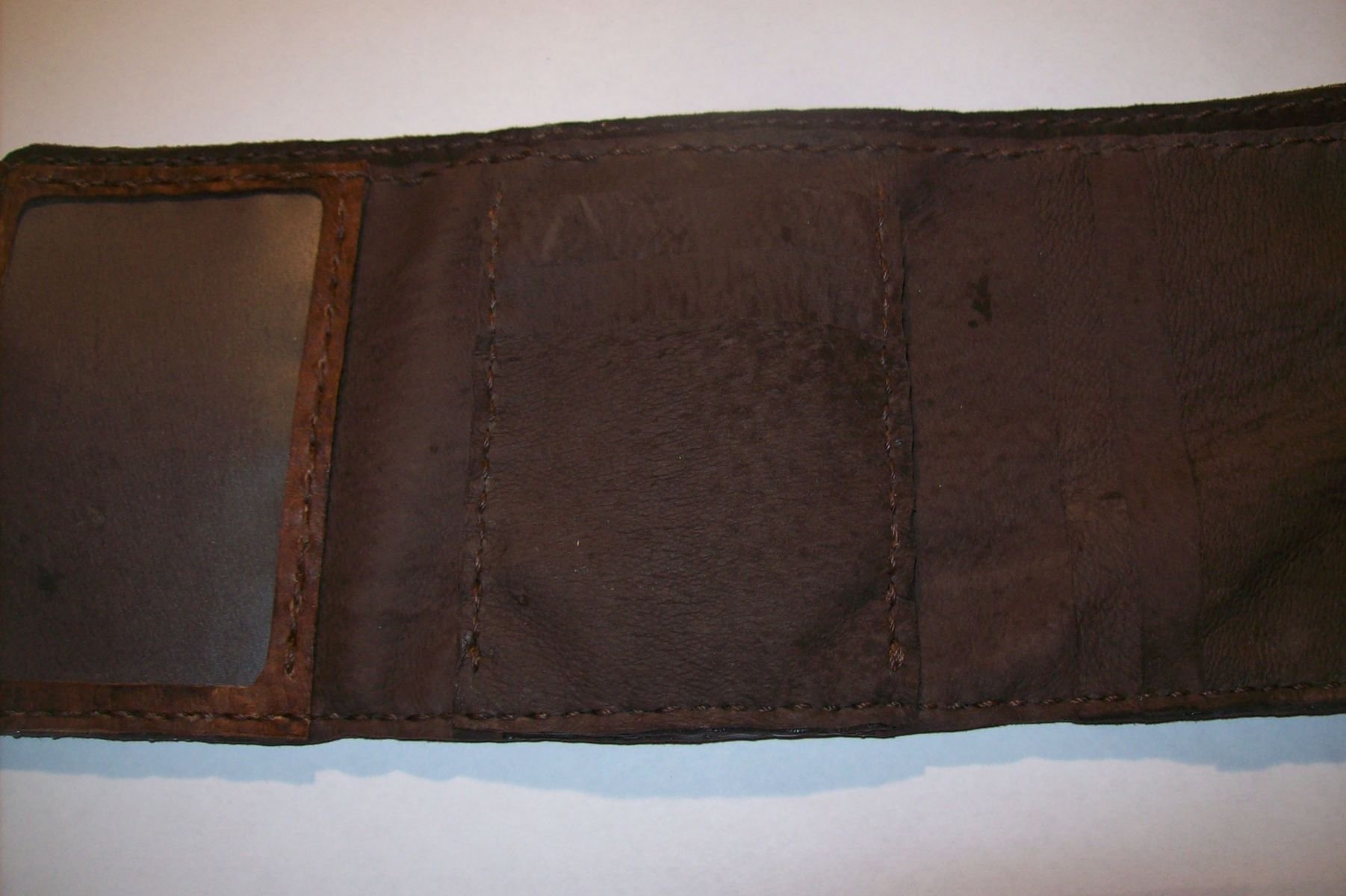 Buy Hand Crafted Custom Leather Trifold Wallet With Corner Celtic ...