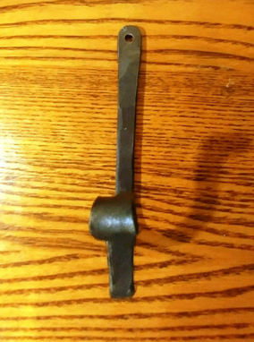Custom Made Rustic Hand Forged Iron (Single) Coat Hook