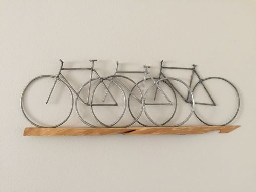 Custom Made Bicycle Wall Art, Bicycle Coat Hanger