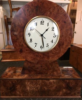 Custom Made Battered Powered Mantle Clock - Buy Now