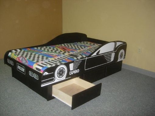 Custom Made Race Car Bed