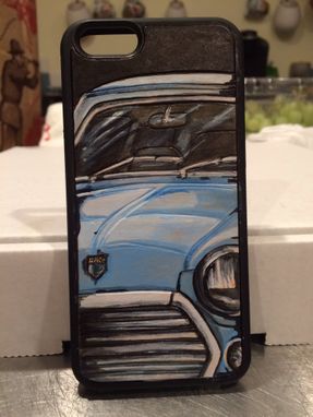 Custom Made Iphone 6 Protective Rubber And Leather Case