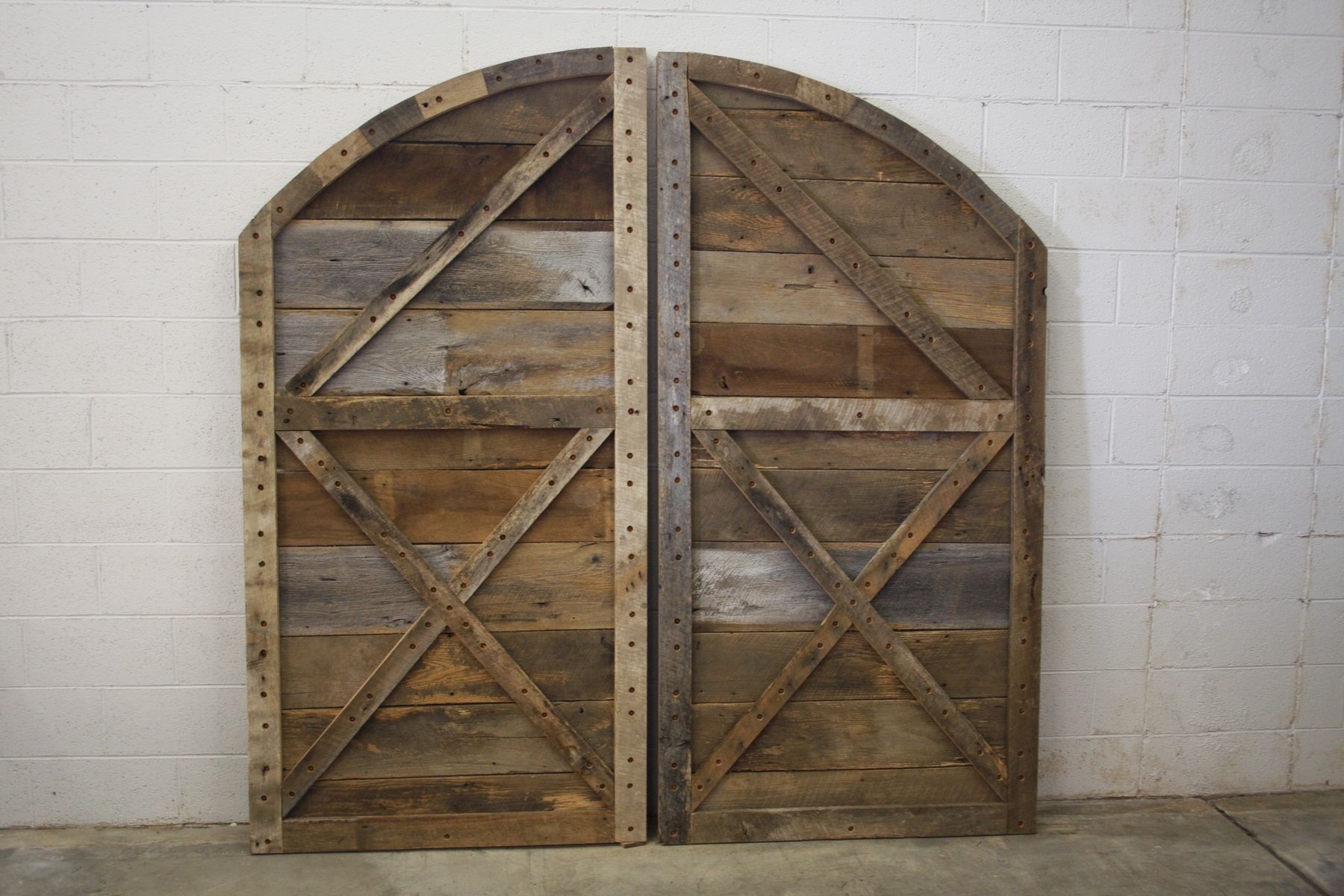 Buy Hand Crafted Arched Top Barn Doors Made To Order From