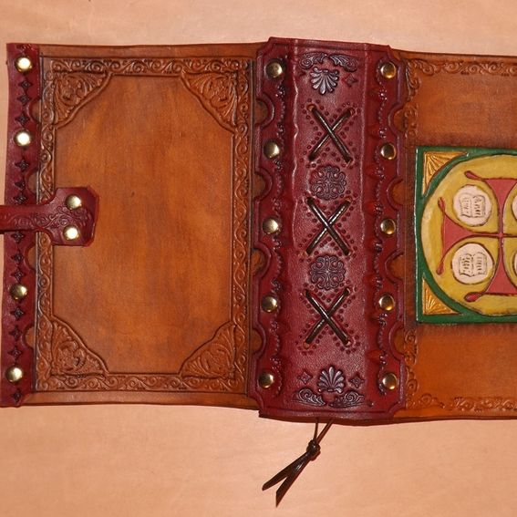 Handmade Handcrafted Leather Journal Covers by Gene's Leather Stuff ...