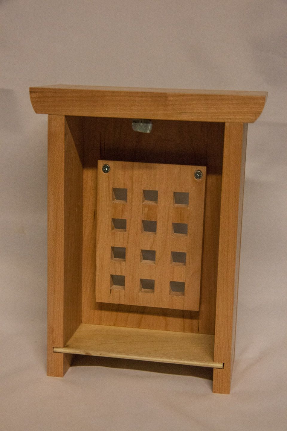 Custom Made Door Bell Cover by Bench Dog Woodworks