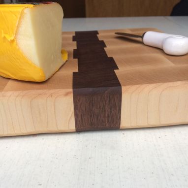 Custom Made Maple & Walnut End Grain Cutting Board