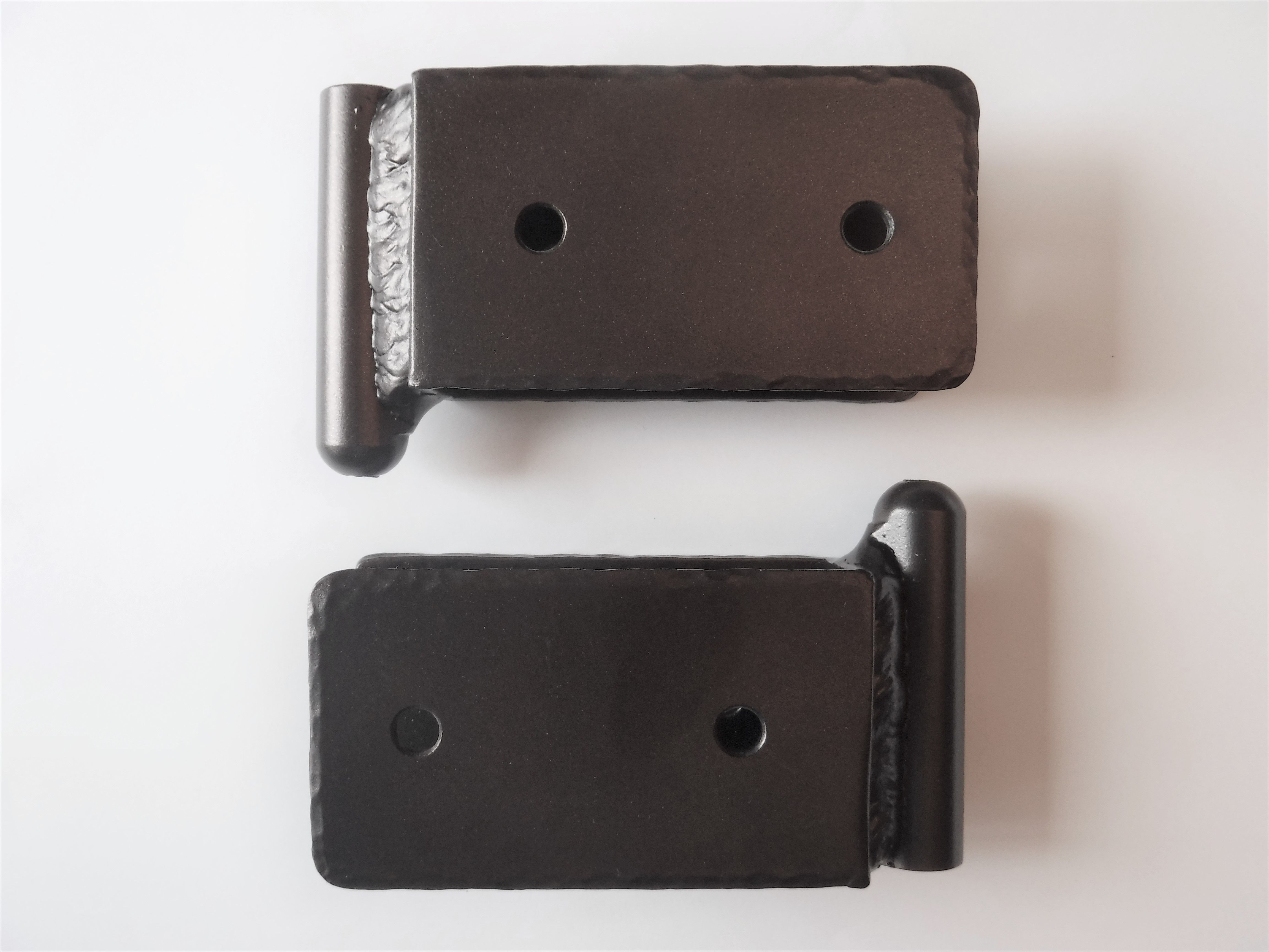 Custom Wrought Iron Gate Hinge, Rustic Iron Hinges by Rustic Furniture Hut