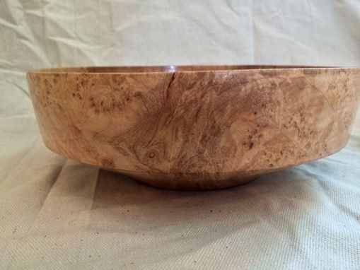 Custom Made Maple Burl Bowl