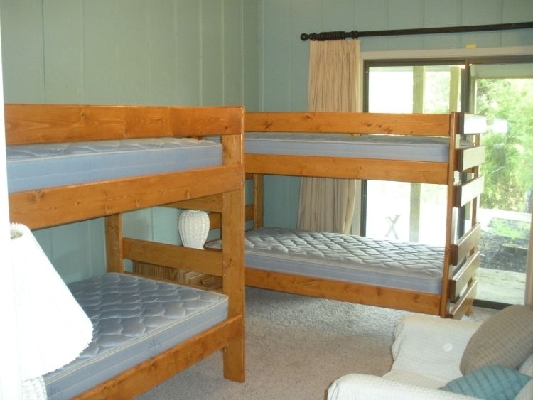 Custom Made Lake House Bunk Beds by Ambassador Woodcrafts