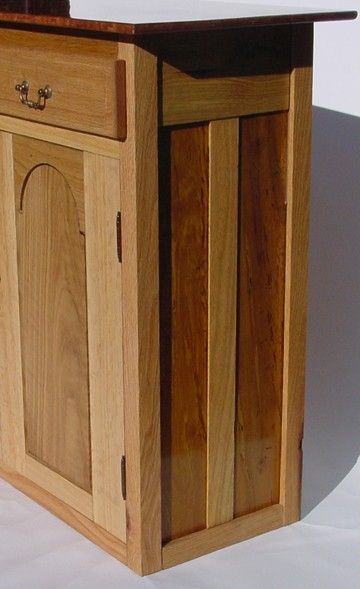 Handmade Bubinga And Oak Cabinet By Wyckoff Woodworks