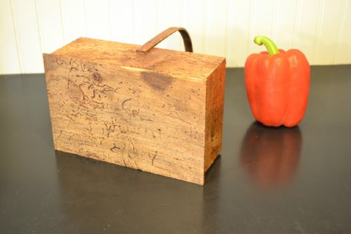 Custom Made Shaker Inspired Wood Box / Basket Wormy Maple