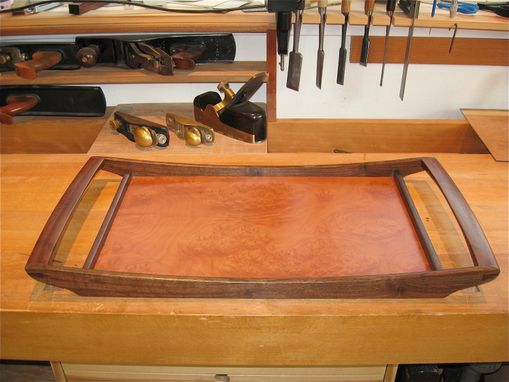 Custom Made Madrone Burl Serving Tray