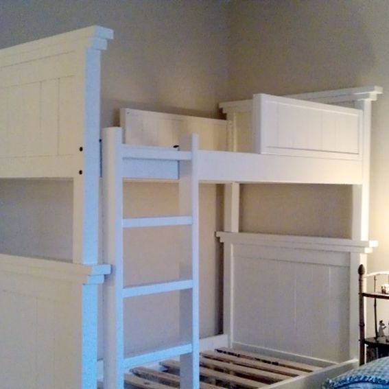 Handmade Farm House Bunk Bed by Ambassador Woodcrafts | CustomMade.com