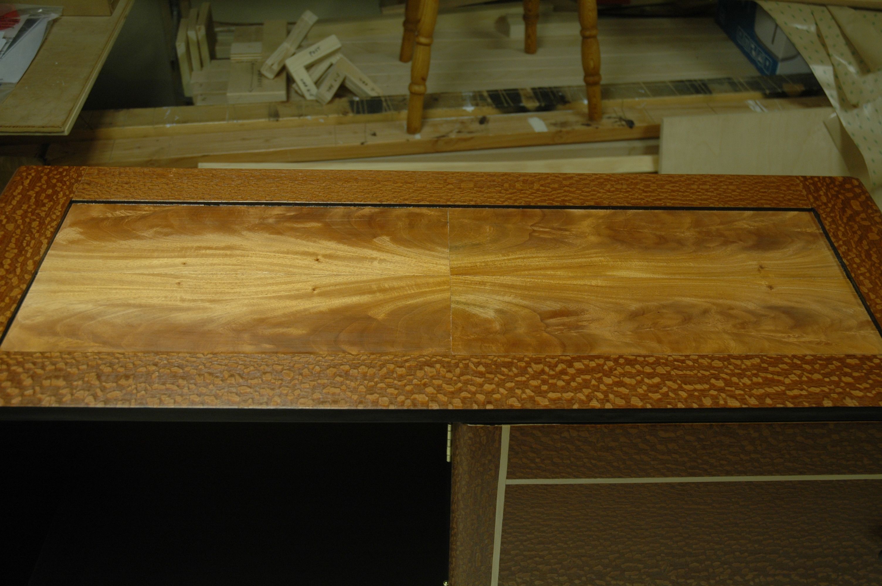 Hand Made Art Deco Style Countertop Mini Bar by WoodenItBeNice