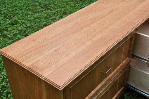Custom Made Lateral Cherry File Cabinet