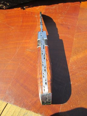 Custom Made Cocobolo Wharnclife Pocket Knife