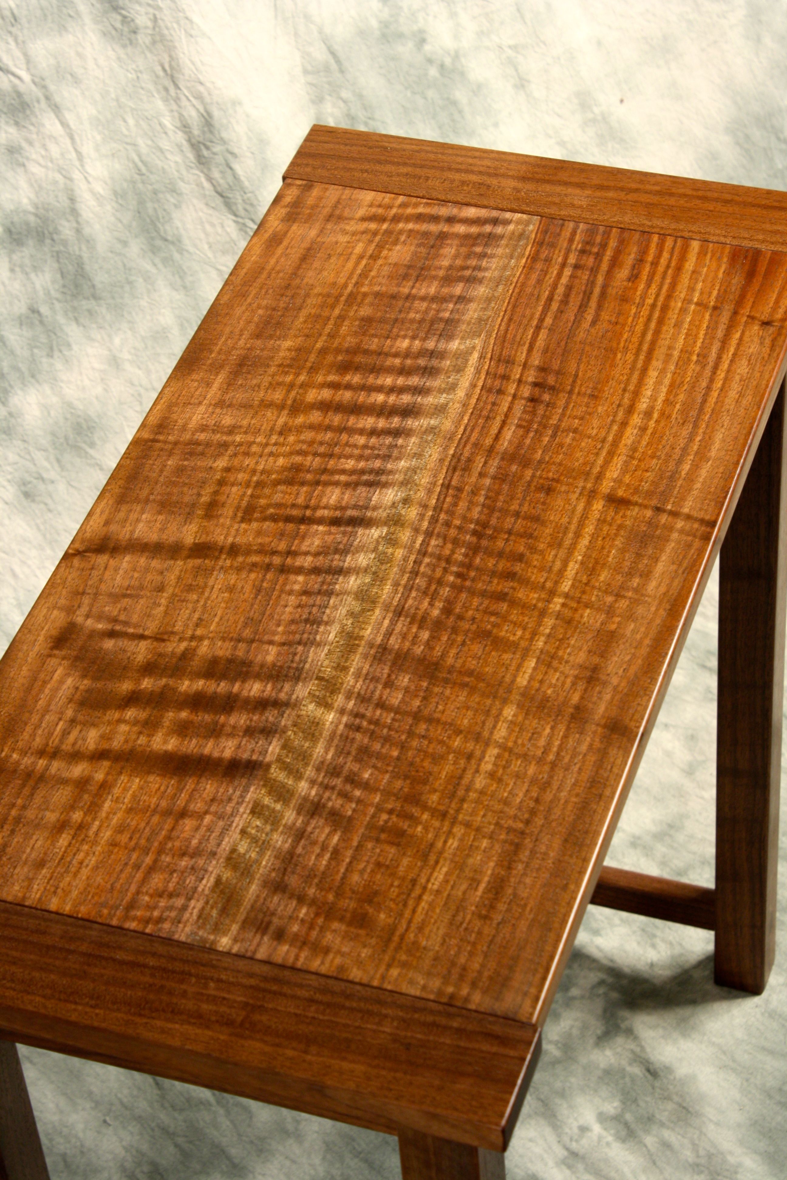 Custom Made End Table by Warnock Woodwork