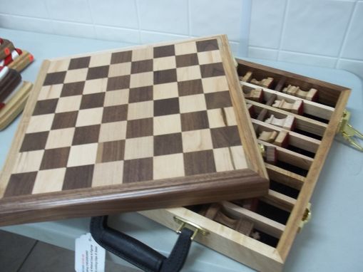 Custom Made Chessboard, Travel Style