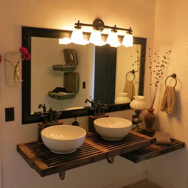 Custom Made Floating Double Vanity