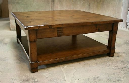 Custom Made Distressed Coffee Table
