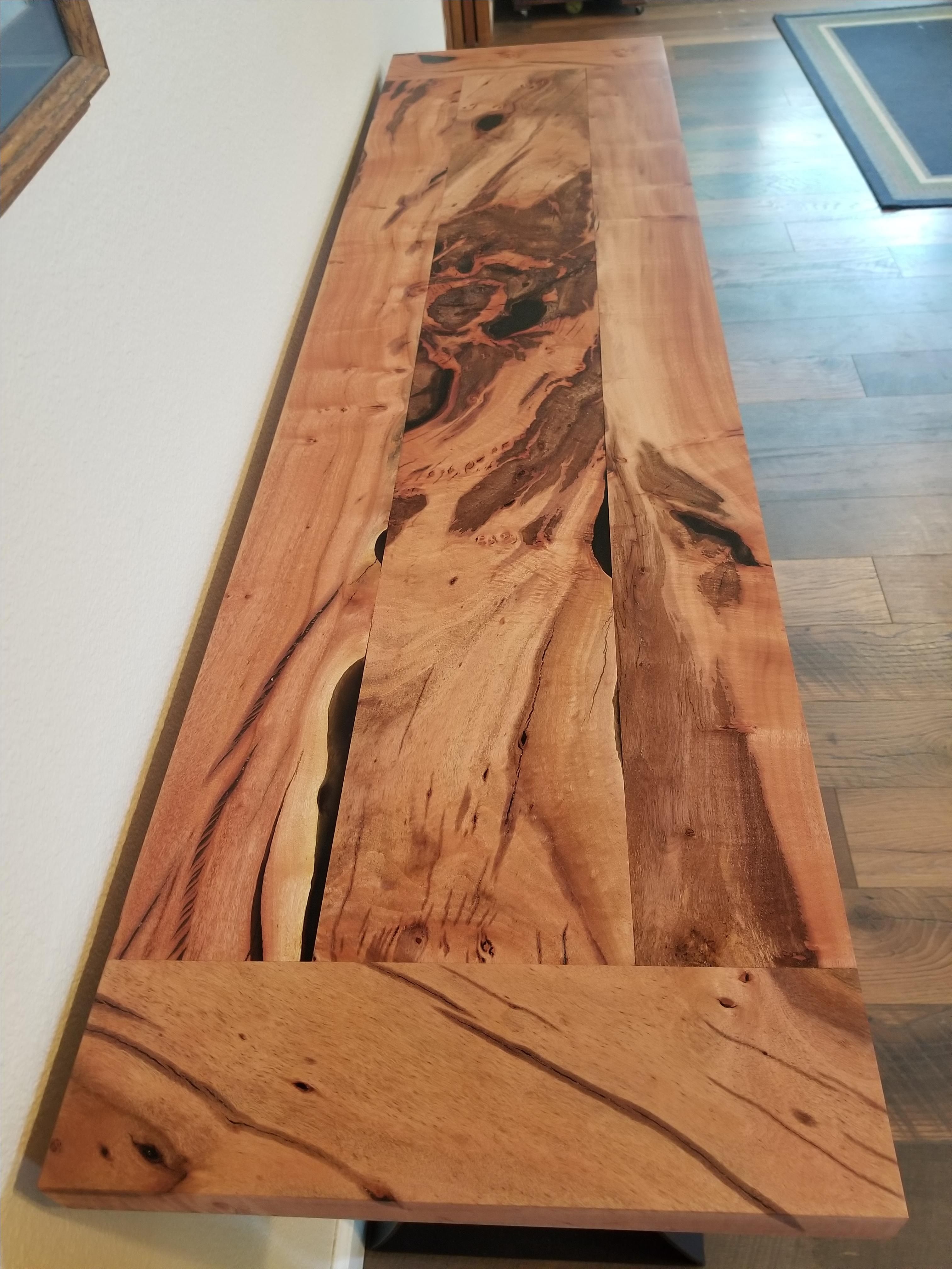 Buy Custom African Sumac Console/Sofa Table, made to order from Wit's