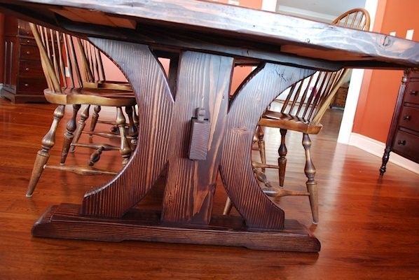 Custom Reclaimed Barn Wood Dining Table by Larue Woodworking ...