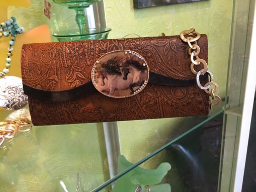 Custom Made Equine Leather Wallet
