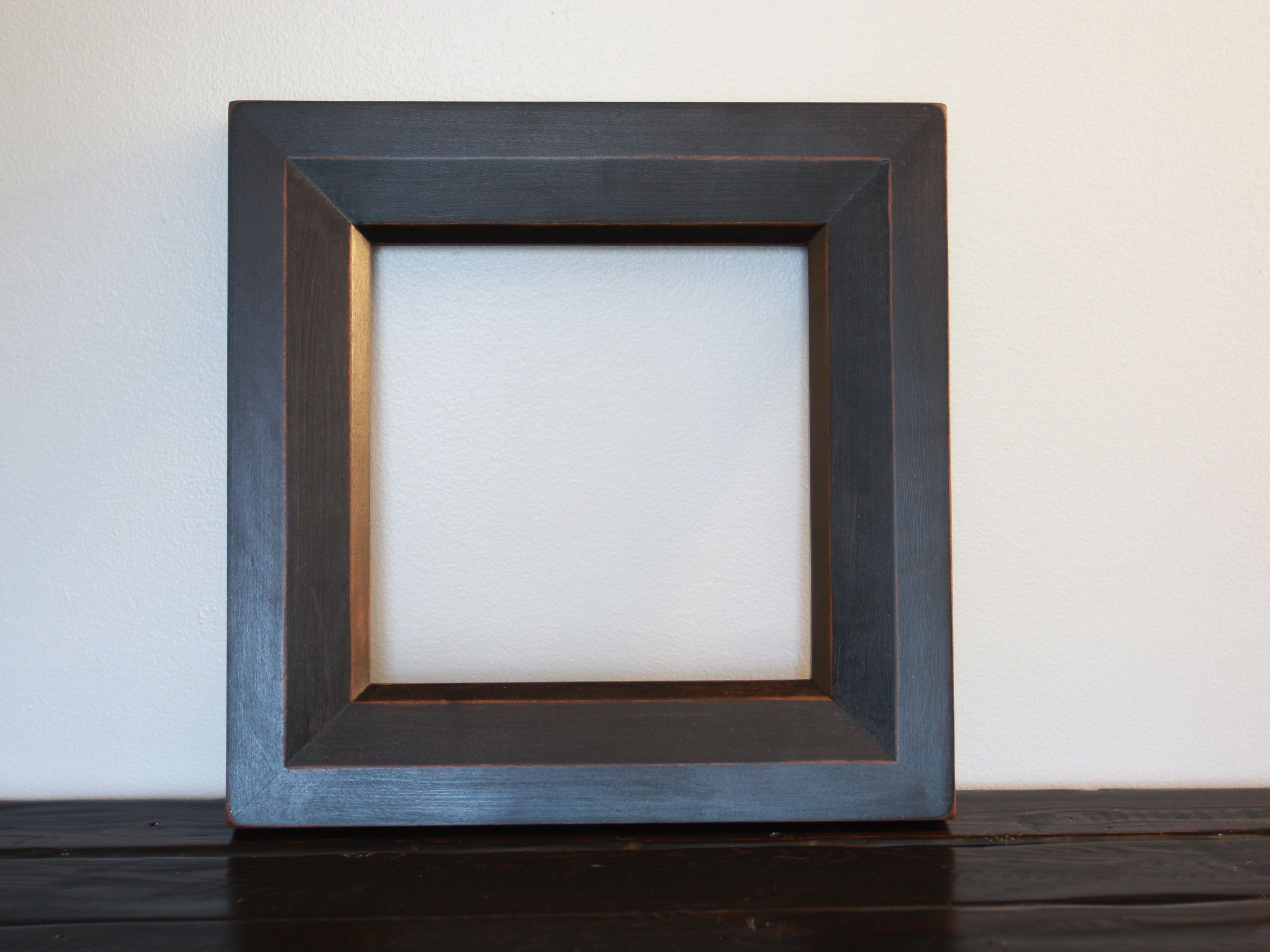 Hand Crafted Oversize Cherry Beveled Picture Frame/ Mirror Frame by Eric Mogerley Finish