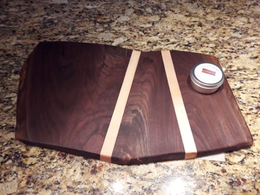 Custom Made Walnut And Maple Charcuterie Board