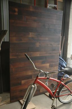 Custom Made Barn Doors From Salvaged Wood