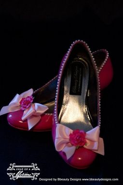 Custom Made Sleeping Beauty Couture Style Adult Costume Pair Shoes Dress Shoes Custom Made