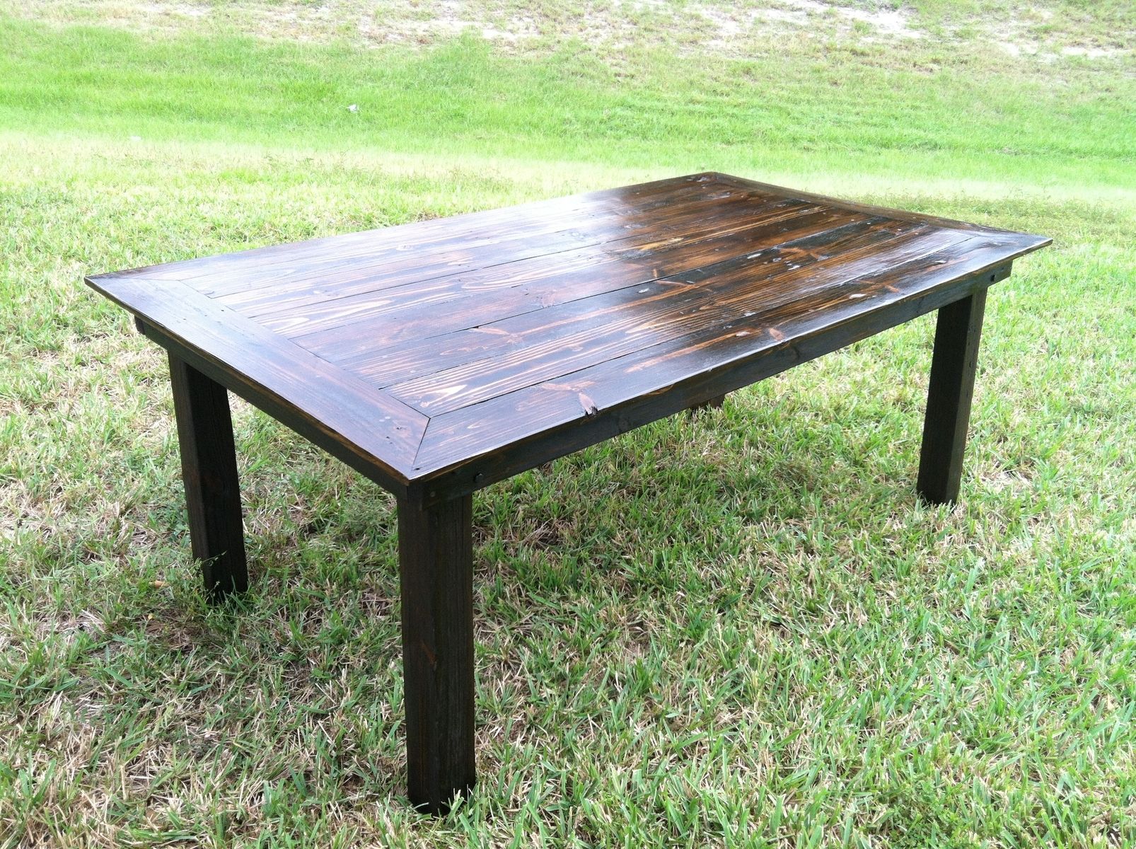 Custom Made Reclaimed Wood Dining Table by Fama Creations, LLC