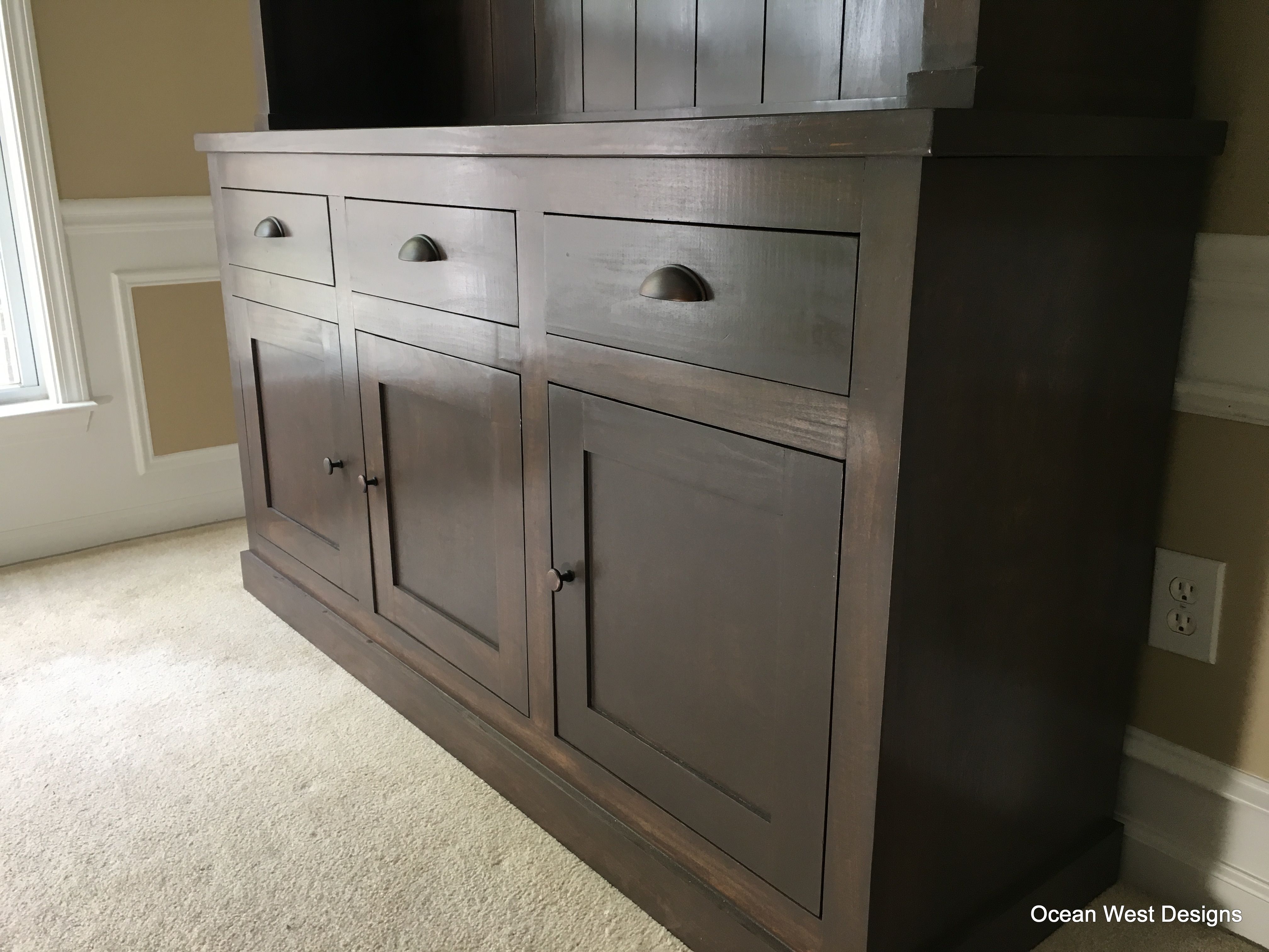 Custom "Napa" French Buffet Hutch by Ocean West Designs