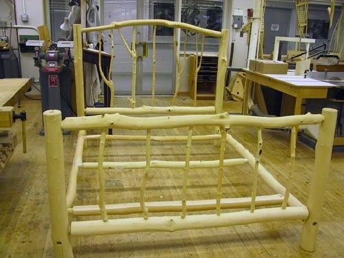 Custom Made Maple Bed