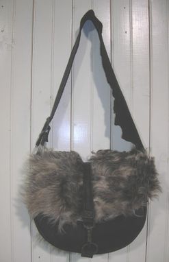 Custom Made Woman's Wooly Shoulder Purse