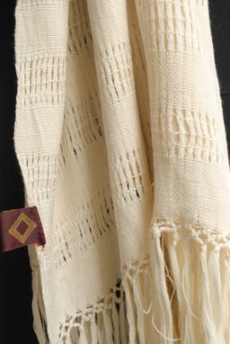 Custom Made Wedding Shawl, Handwoven And Fair Trade