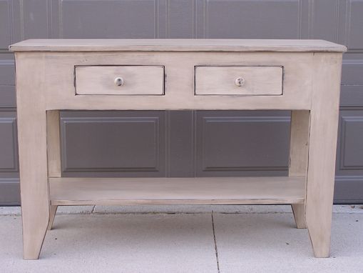 Custom Made Primitive Sofa  Sideboard Table