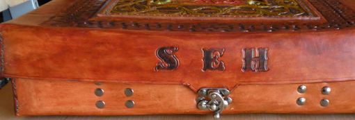 Custom Made Leather Jewelry Box