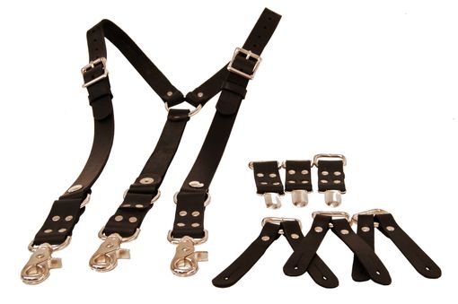 Custom Made Deluxe Heavyweight Suspenders With Versatile Ends