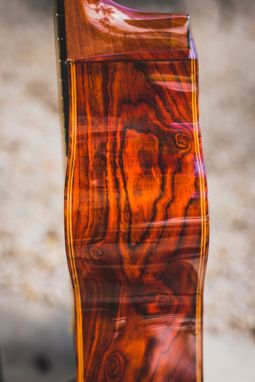 Custom Made 120 Old Cedar Neck Old Building Cocobolo Rosewood Acoustic Electric 000 Guitar