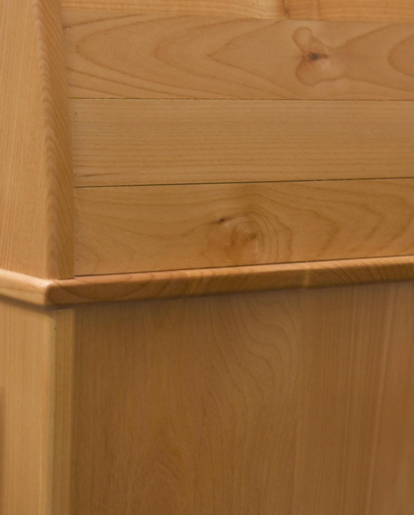 Custom Round Top Storage by The Wood Hobbit