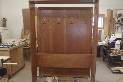 Custom Made Vertical Wall Mount Murphy Bed