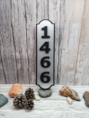 Custom Made Routed House Number Address Sign